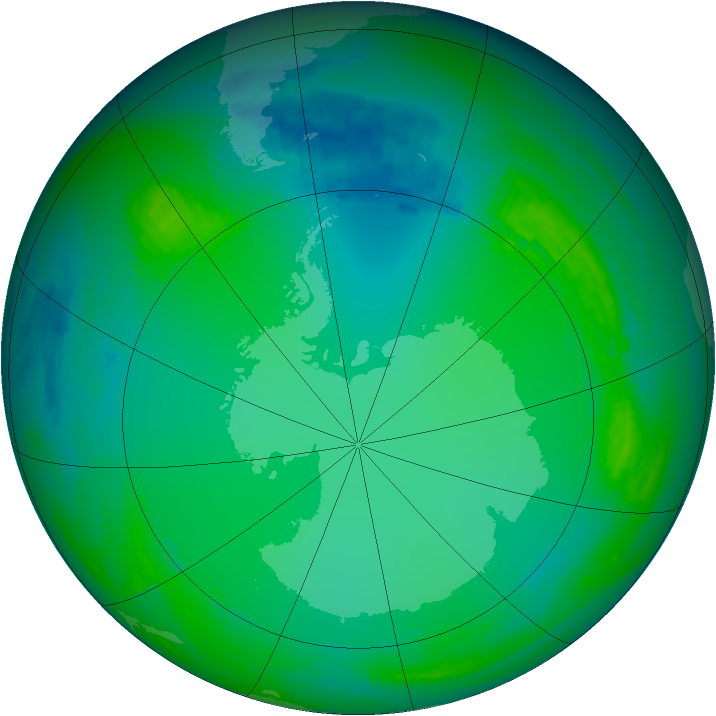 Ozone Map 1981-07-04